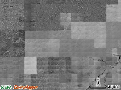 Zip code 84741 satellite photo by USGS