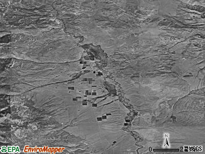 Zip code 84750 satellite photo by USGS
