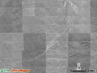 Zip code 84751 satellite photo by USGS