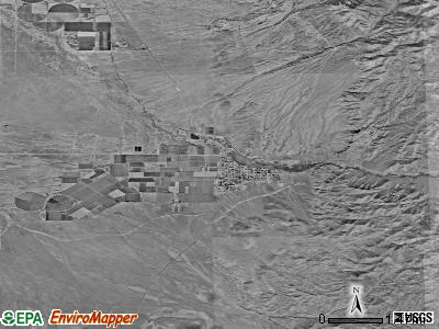 Zip code 84752 satellite photo by USGS