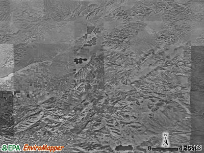 Zip code 84760 satellite photo by USGS
