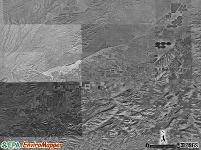 Zip code 84761 satellite photo by USGS