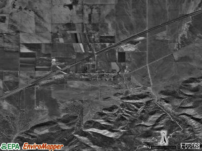 Zip code 84772 satellite photo by USGS