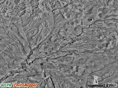 Zip code 84782 satellite photo by USGS