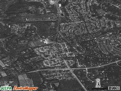 Zip code 11732 satellite photo by USGS