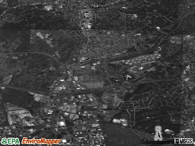 Zip code 11747 satellite photo by USGS