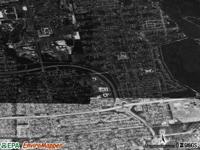 Zip code 11752 satellite photo by USGS