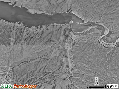 Zip code 85545 satellite photo by USGS