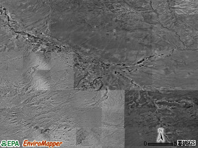 Zip code 85546 satellite photo by USGS