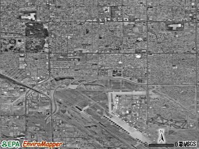 Zip code 85708 satellite photo by USGS