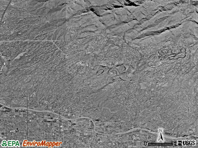 Zip code 85718 satellite photo by USGS