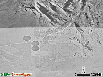 Zip code 86021 satellite photo by USGS