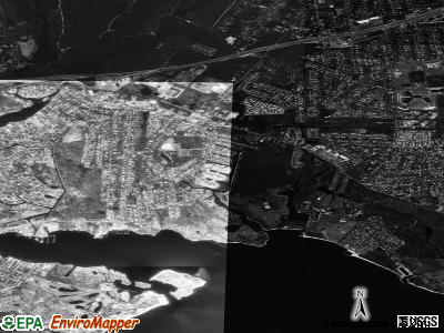 Zip code 11769 satellite photo by USGS