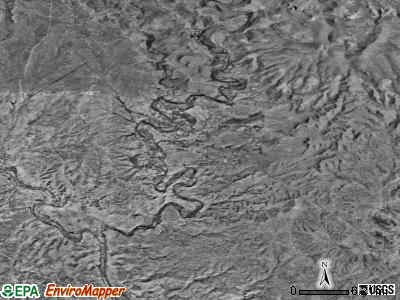 Zip code 86333 satellite photo by USGS