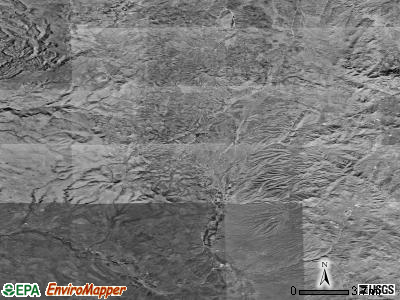 Zip code 86338 satellite photo by USGS