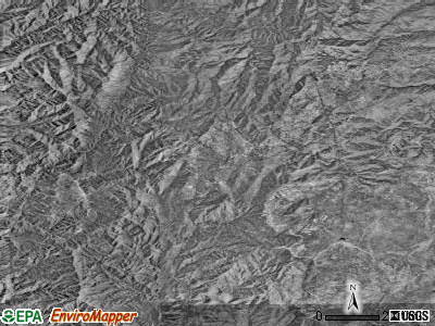 Zip code 86343 satellite photo by USGS