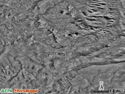 Zip code 86351 satellite photo by USGS