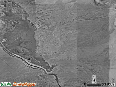 Zip code 86413 satellite photo by USGS