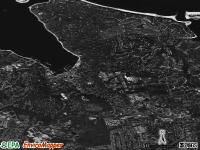 Zip code 11777 satellite photo by USGS