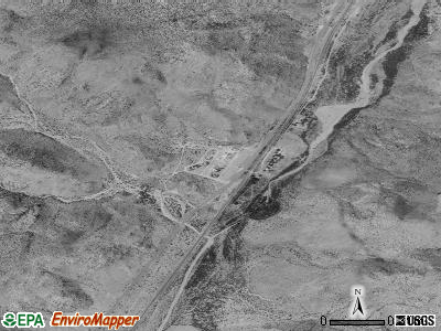 Zip code 86437 satellite photo by USGS
