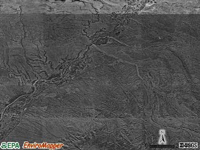 Zip code 87001 satellite photo by USGS