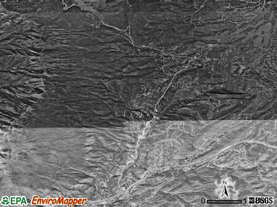 Zip code 87008 satellite photo by USGS