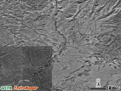 Zip code 87024 satellite photo by USGS