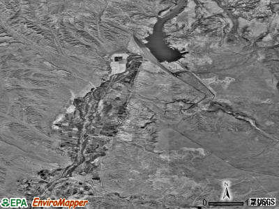 Zip code 87041 satellite photo by USGS