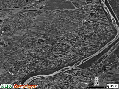 Zip code 87048 satellite photo by USGS