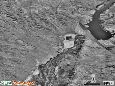 Zip code 87072 satellite photo by USGS
