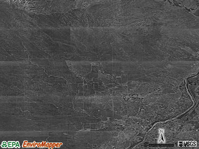 Zip code 87122 satellite photo by USGS