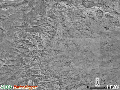 Zip code 87320 satellite photo by USGS