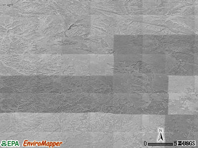Zip code 87321 satellite photo by USGS