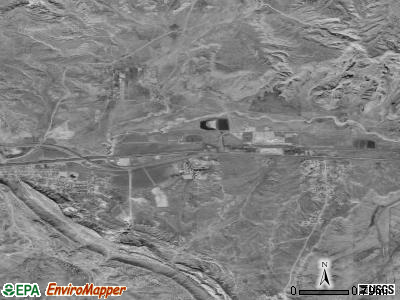 Zip code 87322 satellite photo by USGS