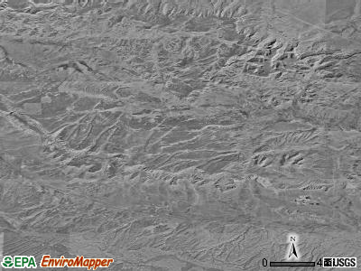 Zip code 87323 satellite photo by USGS