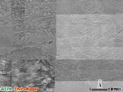 Zip code 87327 satellite photo by USGS
