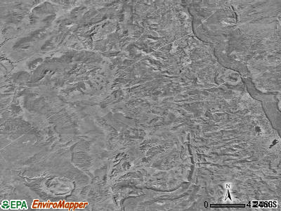 Zip code 87328 satellite photo by USGS