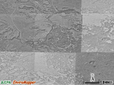 Zip code 87357 satellite photo by USGS