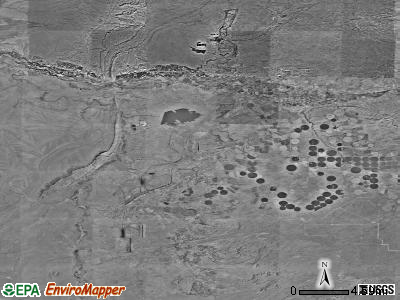 Zip code 87416 satellite photo by USGS