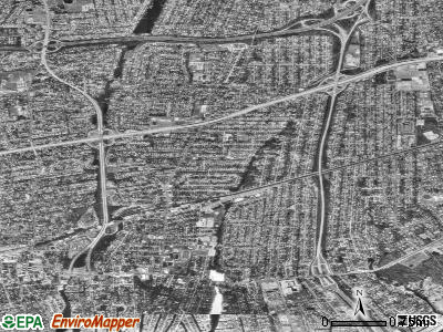 Zip code 11792 satellite photo by USGS