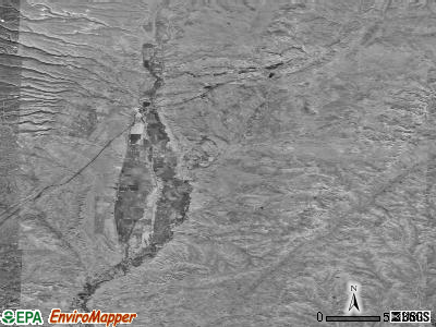 Zip code 87420 satellite photo by USGS
