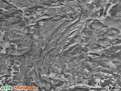 Zip code 87516 satellite photo by USGS