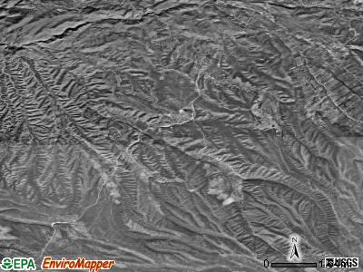 Zip code 87521 satellite photo by USGS