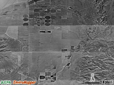 Zip code 87524 satellite photo by USGS