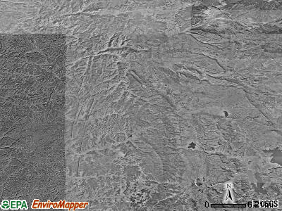 Zip code 87528 satellite photo by USGS