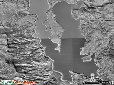 Zip code 87533 satellite photo by USGS