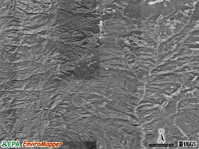 Zip code 87535 satellite photo by USGS