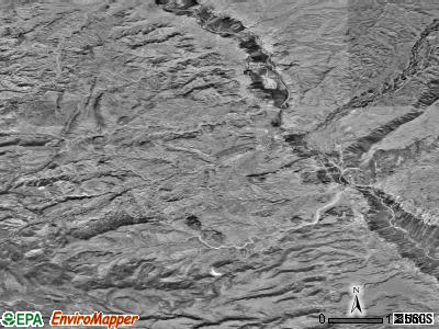 Zip code 87537 satellite photo by USGS