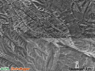 Zip code 87543 satellite photo by USGS