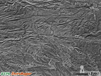 Zip code 87553 satellite photo by USGS